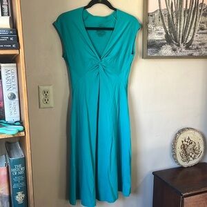 Patagonia Aqua Blue Midi Dress